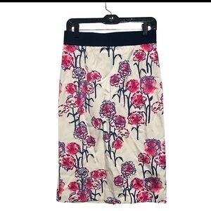 Tenaya Taylor Floral Print Skirt In Excellent Pre Loved Condition